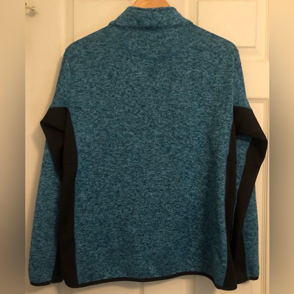 Unbranded Sweater Jacket Teal/Black Ladies - Picture 3 of 9